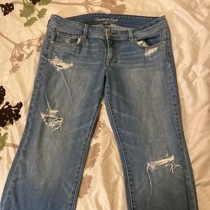 American Eagle size 14 long original boot jeans